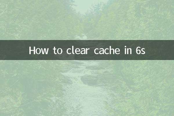 Comment vider le cache en 6s