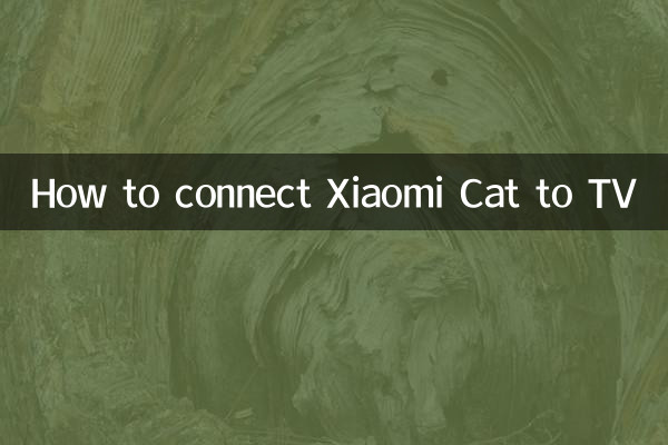 How to connect Xiaomi Cat to TV