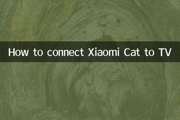 How to connect Xiaomi Cat to TV
