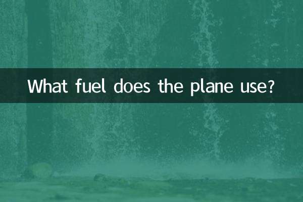 What fuel does the plane use?
