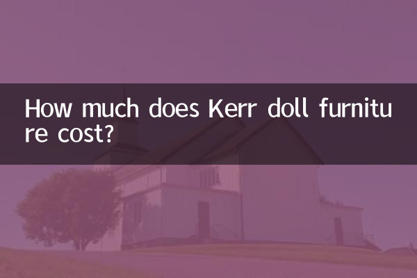 How much does Kerr doll furniture cost?