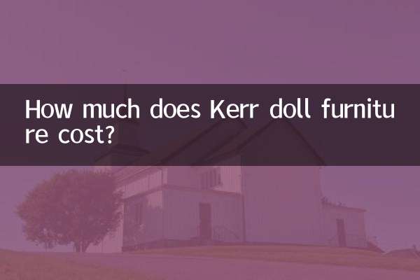 How much does Kerr doll furniture cost?