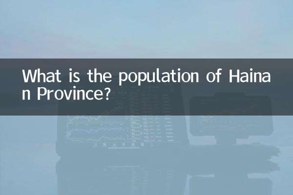 하이난성 인구는 얼마나 되나요?