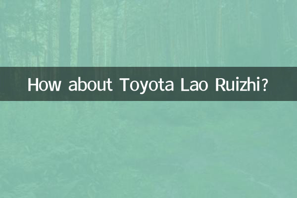 How about Toyota Lao Ruizhi?