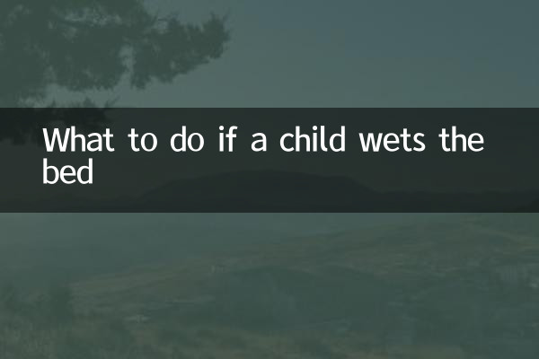 Cosa fare se il bambino bagna il letto?