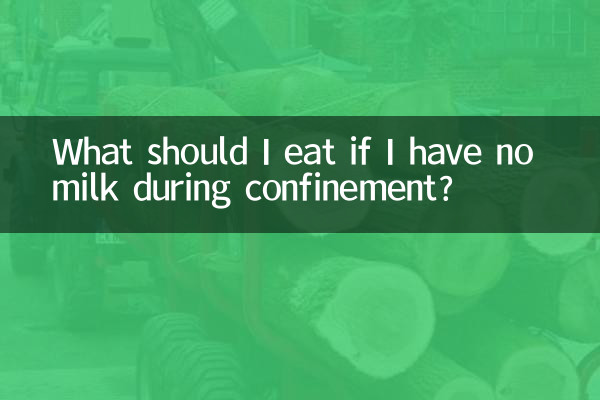 ¿Qué debo comer si no tengo leche durante el confinamiento?