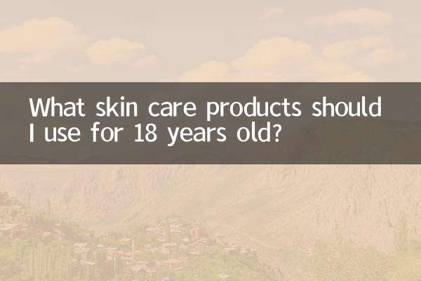 Какие средства по уходу за кожей следует использовать 18-летним?