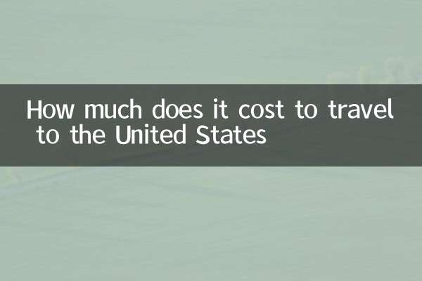 ریاستہائے متحدہ کا سفر کرنے میں کتنا خرچ آتا ہے