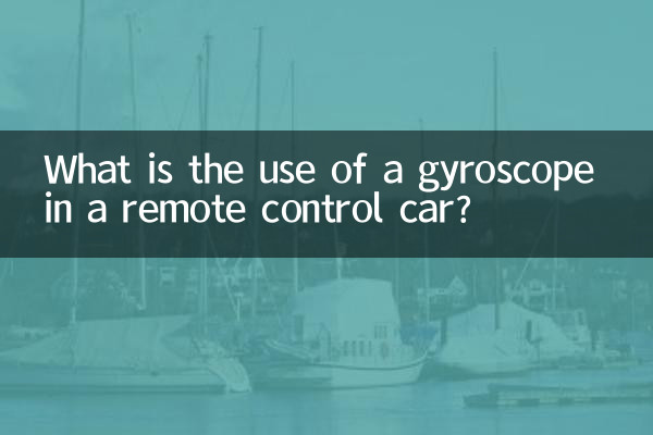 A cosa serve il giroscopio in un'auto telecomandata?