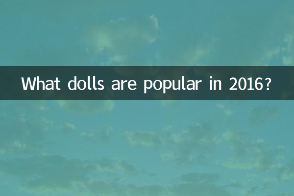 2016 সালে কি পুতুল জনপ্রিয়?