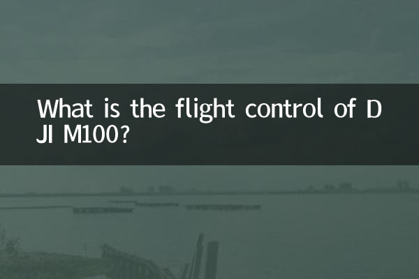 Quelle est la commande de vol du DJI M100 ?