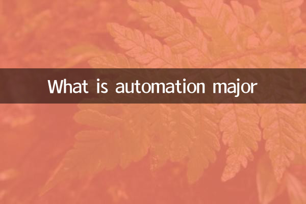 What is automation major