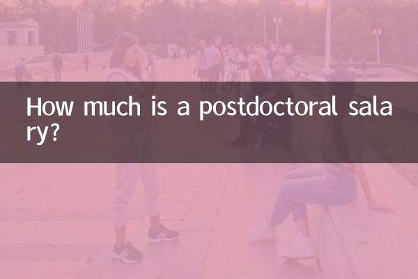 How much is a postdoctoral salary?