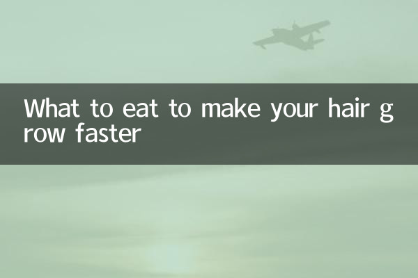 Was Sie essen sollten, damit Ihre Haare schneller wachsen