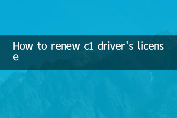 So verlängern Sie den C1-Führerschein