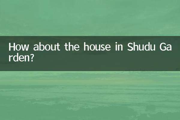 Wie wäre es mit dem Haus im Shudu Garden?