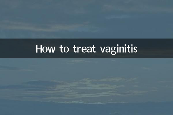 Wie behandelt man Vaginitis?