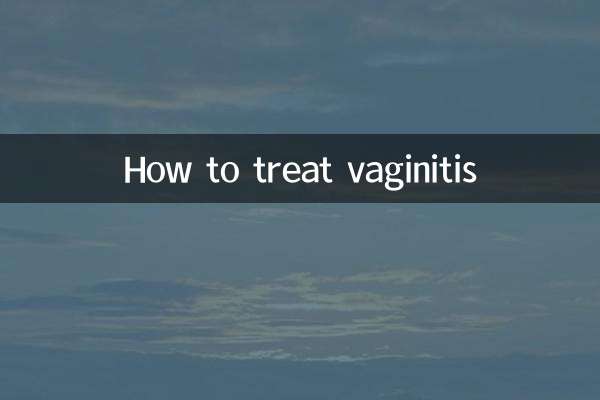 Wie behandelt man Vaginitis?