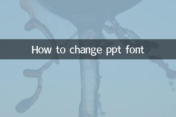 Cómo cambiar la fuente ppt