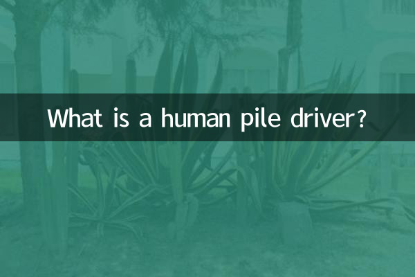 Was ist ein menschlicher Rammgerät?