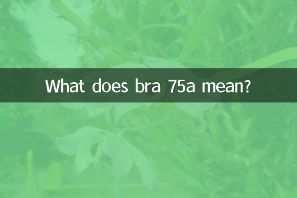 Was bedeutet BH 75a?