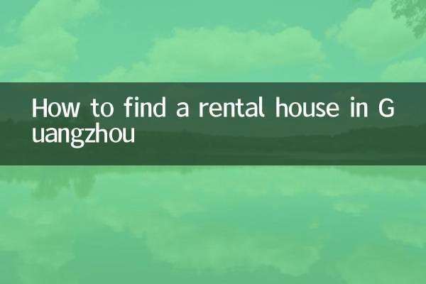 Como encontrar uma casa para alugar em Guangzhou