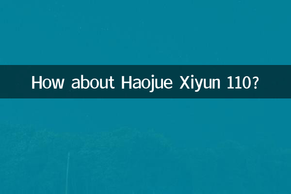 Haojue Xiyun 110 সম্পর্কে কেমন?