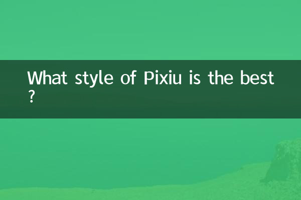 What style of Pixiu is the best?