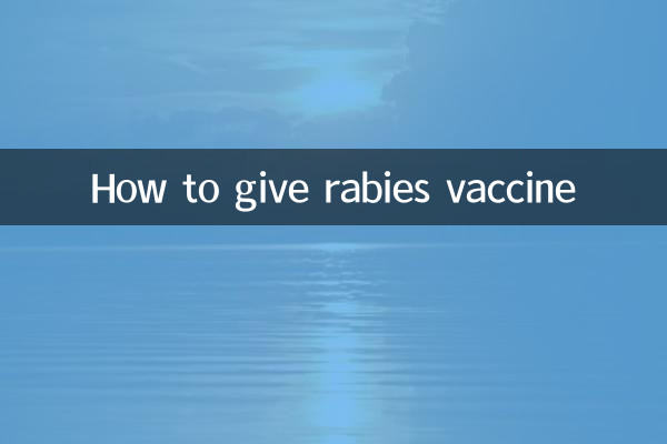 Comment propager la rage