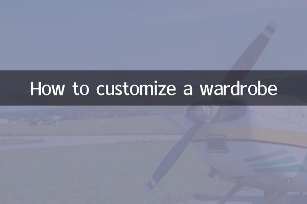 Как настроить гардероб