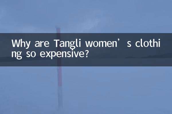 Why are Tangli women’s clothing so expensive?
