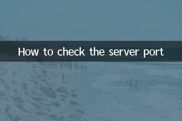 सर्वर पोर्ट की जांच कैसे करें