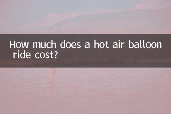 Quanto costa un giro in mongolfiera?