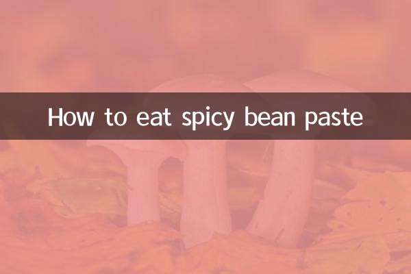 مسالہ دار بین پیسٹ کیسے کھائیں