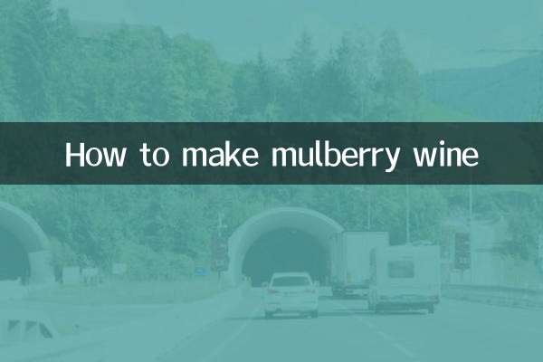 How to make mulberry wine