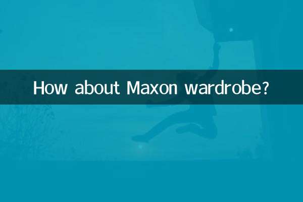 Che ne dici del guardaroba Maxon?