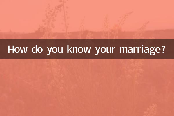 आप अपनी शादी के बारे में कैसे जानते हैं?