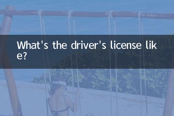 Wie ist der Führerschein?