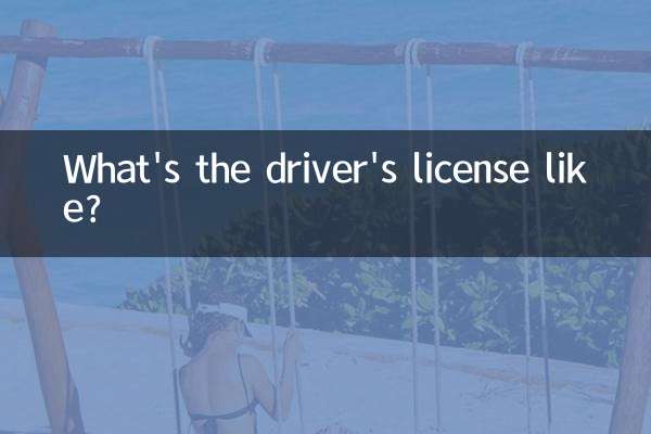 Wie ist der Führerschein?