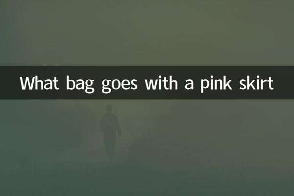 Welche Tasche passt zu einem rosa Rock?