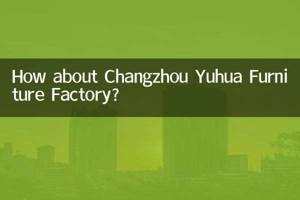 How about Changzhou Yuhua Furniture Factory?