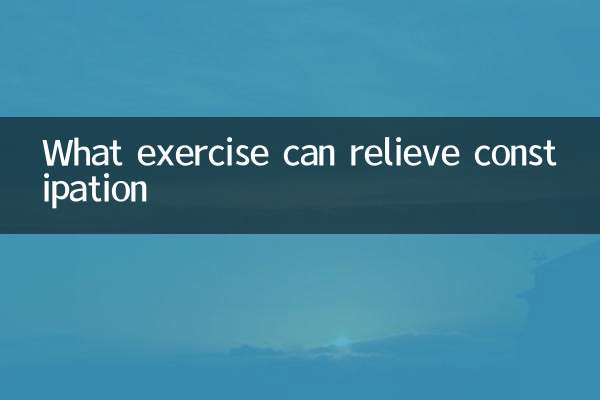 Que exercício pode aliviar a constipação