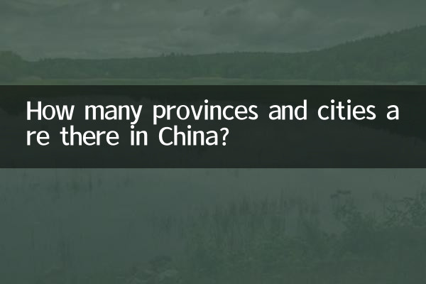 中国には省と市がいくつありますか?