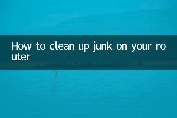 So bereinigen Sie den Müll auf Ihrem Router