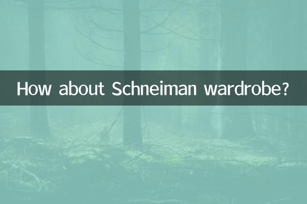 Que tal o guarda-roupa Schneiman?
