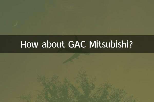 GAC 미쓰비시는 어떻습니까?