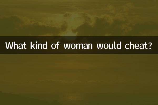 什么性格的女人会出轨
