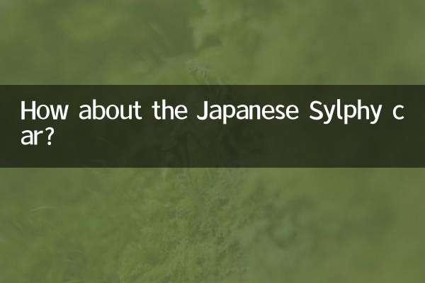 Che ne dici dell'auto giapponese Sylphy?