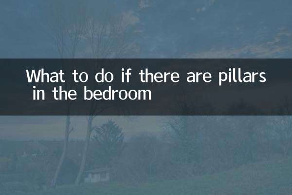 در صورت وجود ستون در اتاق خواب چه باید کرد؟