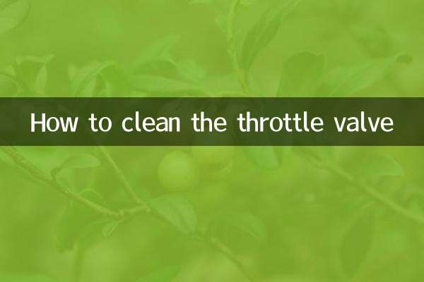 Como limpar a válvula borboleta